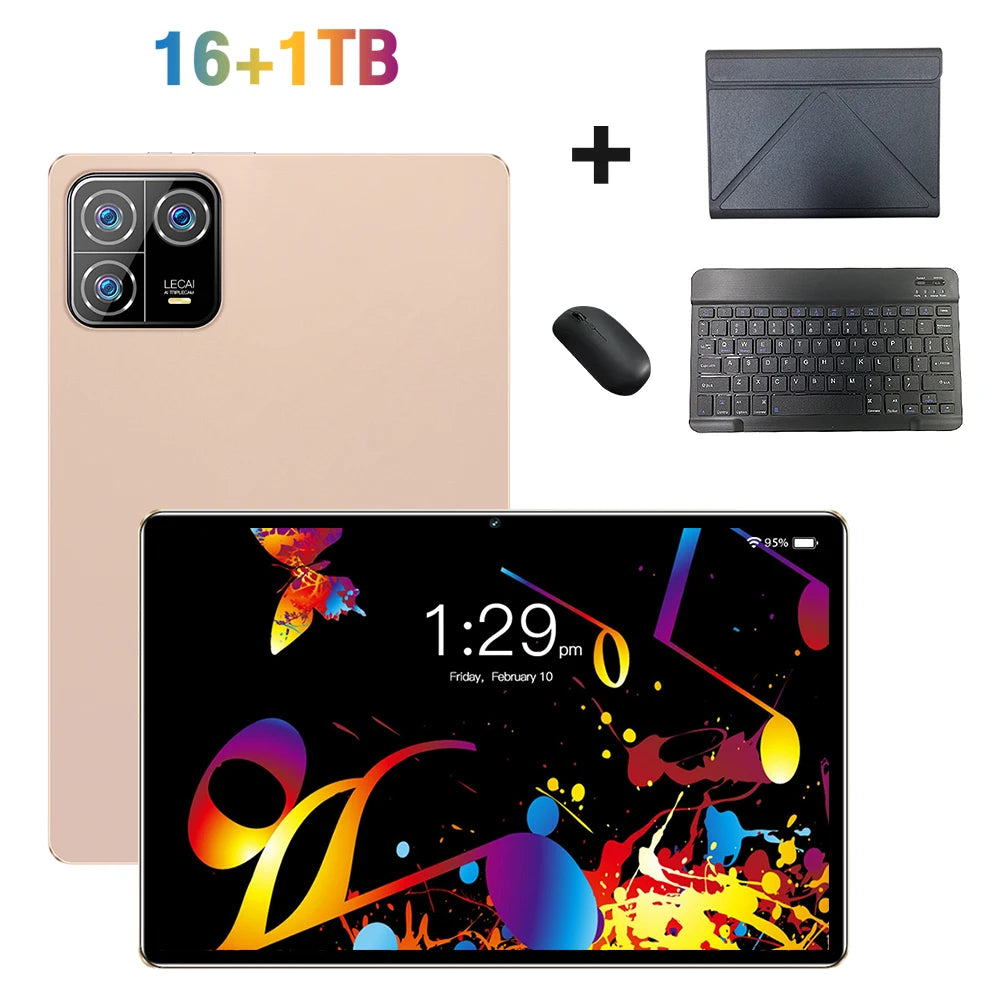 Original Tablet Pad 6 MAX 11 Inch 16GB RAM 1TB ROM tablet Android 13 Core Pad Tablet PC Phone Dual Wifi tablette android 8800mah