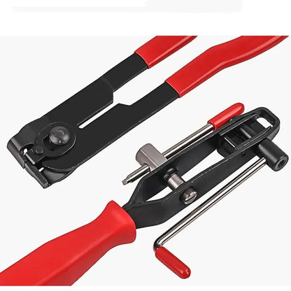 1 Set CV Joint Boot Clamp Pliers Set Car Banding Tool with Cutter Stainless Steel Ear Type Automotive Hose Axle Repair Tools Kit