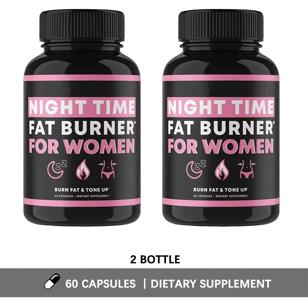 ✨ Night Time Fat Burner – Overnight Weight Loss Support for Women