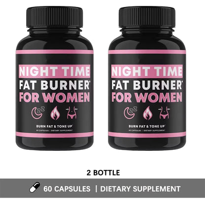 ✨ Night Time Fat Burner – Overnight Weight Loss Support for Women