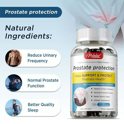 Prostate Protection Supplement – Supports Prostate, Urinary & Bladder Health, Reduces Discomfort & Frequent Urination