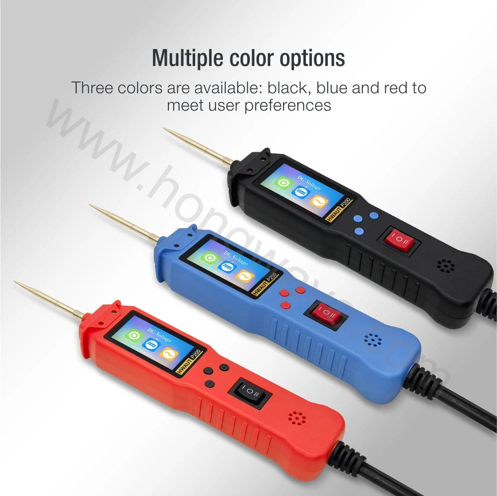 12/24V P200 Car Electric Circuit Tester Probe Pen Tester Voltage Resistant Test Voltage Power Probe Kit Auto Battery Test