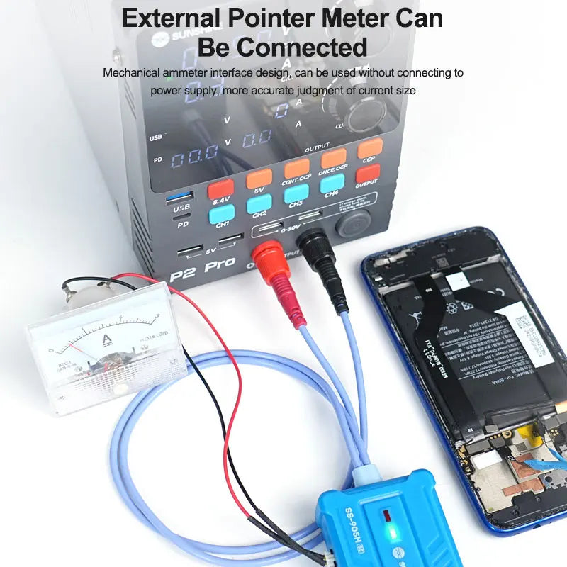SUNSHINE SS-905H SE Android Series Power Cable Battery-free fast Power-up for Android Series Such as MI/HW/OP/HTC/SAM/HONO