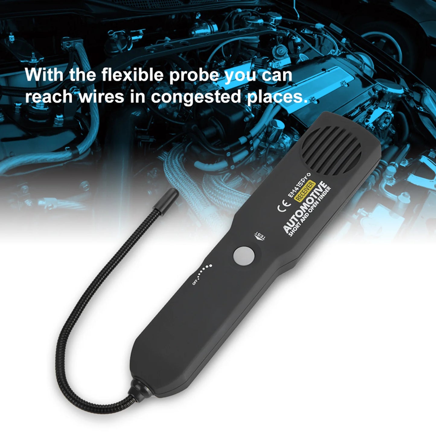 Cable Tracker EM415PRO – DC 6-42V Open & Short Circuit Finder | Automotive Wire & Cable Tester