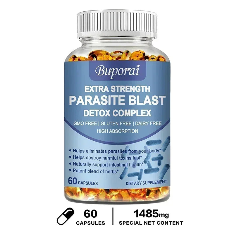 Parasite Blast Detox Complex – Digestive Cleanse & Intestinal Support Formula