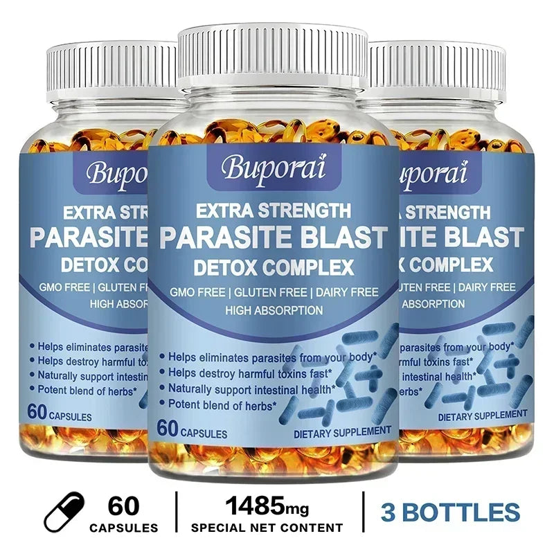 Parasite Blast Detox Complex – Digestive Cleanse & Intestinal Support Formula