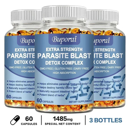 Parasite Blast Detox Complex – Digestive Cleanse & Intestinal Support Formula