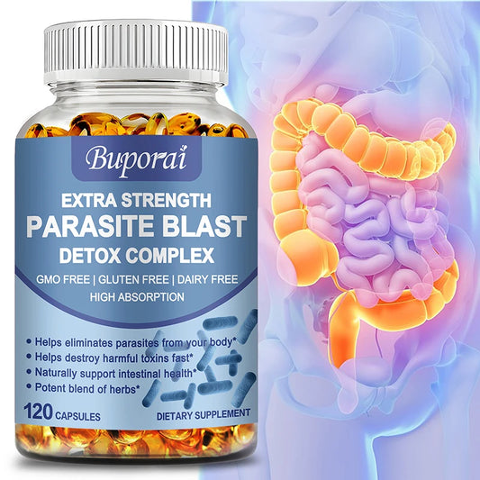 Parasite Blast Detox Complex – Digestive Cleanse & Intestinal Support Formula