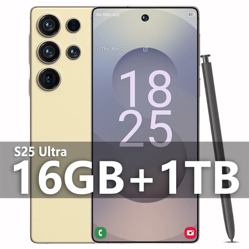 💎 2025 Original Pad S25 Ultra Tablet PC – 7.3" 4K Android 14 | 22GB + 2TB | 8000mAh Battery | 4G/5G Dual SIM | WiFi + GPS