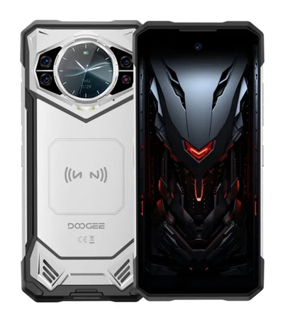 DOOGEE S200 5G Rugged Phone – 6.72" 120Hz Display, 12GB+256GB, 100MP AI Camera, 10100mAh Battery (Android 14, NFC)