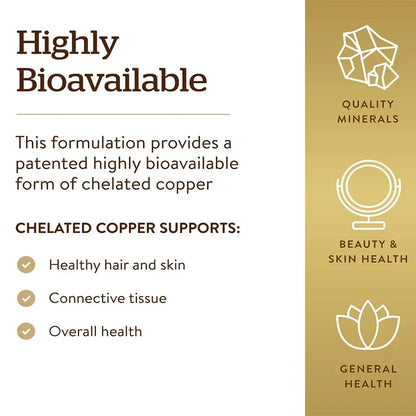 ✨ Chelated Copper – Advanced Mineral Support for Bones, Skin & Inner Vitality