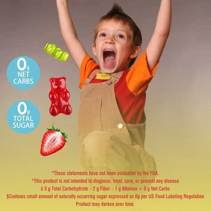 Kids Multivitamin Gummies – Brain, Immunity & Energy Support