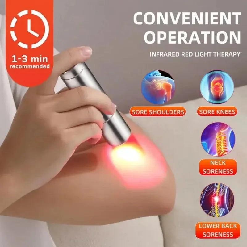 Cold Laser Therapy Device – 5 Wavelength Near Infrared 940nm, Relieves Pain, Reduces Inflammation & Supports Skin Health