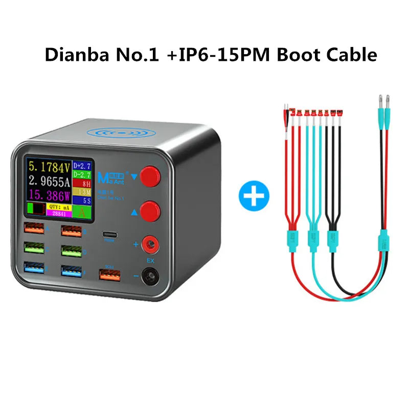 MaAnt DianBa No. 1 Pro Wireless Fast Charging Tool for Mobile Phone Laptop High Precision Current Data Line Detection Charger