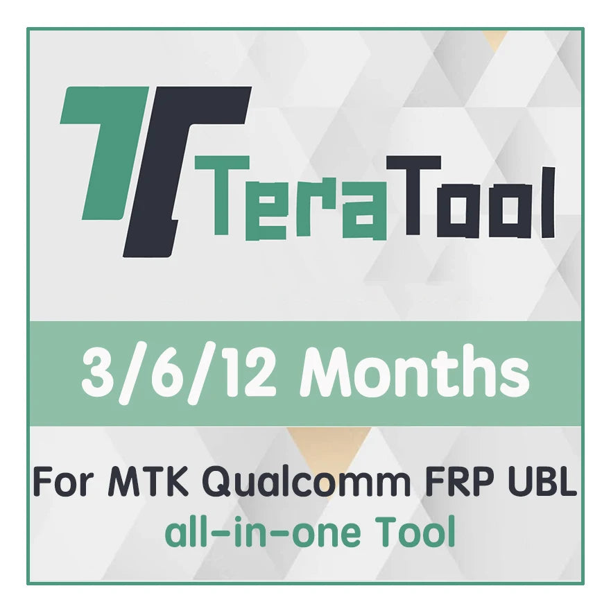 Tera Tool 3/6/12 months Tera-Tool For Huawei OPPO Xiaomi MTK Qualcomm FRP BL all-in-one Tool