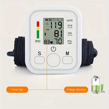 Medical Arm Blood Pressure Monitor gauge Playback Sphygmomanometer For Elderly Accurate Measurement digital tensiometers