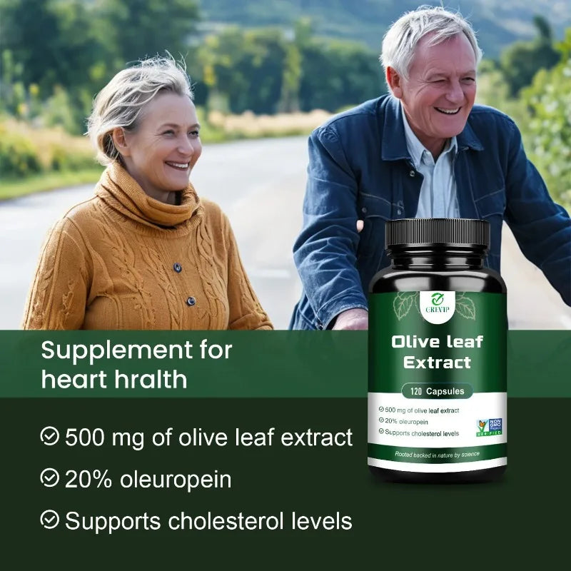 ✨ Olive Leaf Extract – Supports Heart & Immune System Health