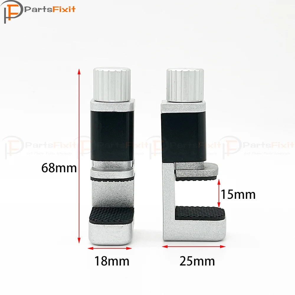 Adjustable Alloy Phone Screen Repair Clamp Clip Fixture Repair LCD Tool With Rubber For iPhone iPad Tablet PC Repair