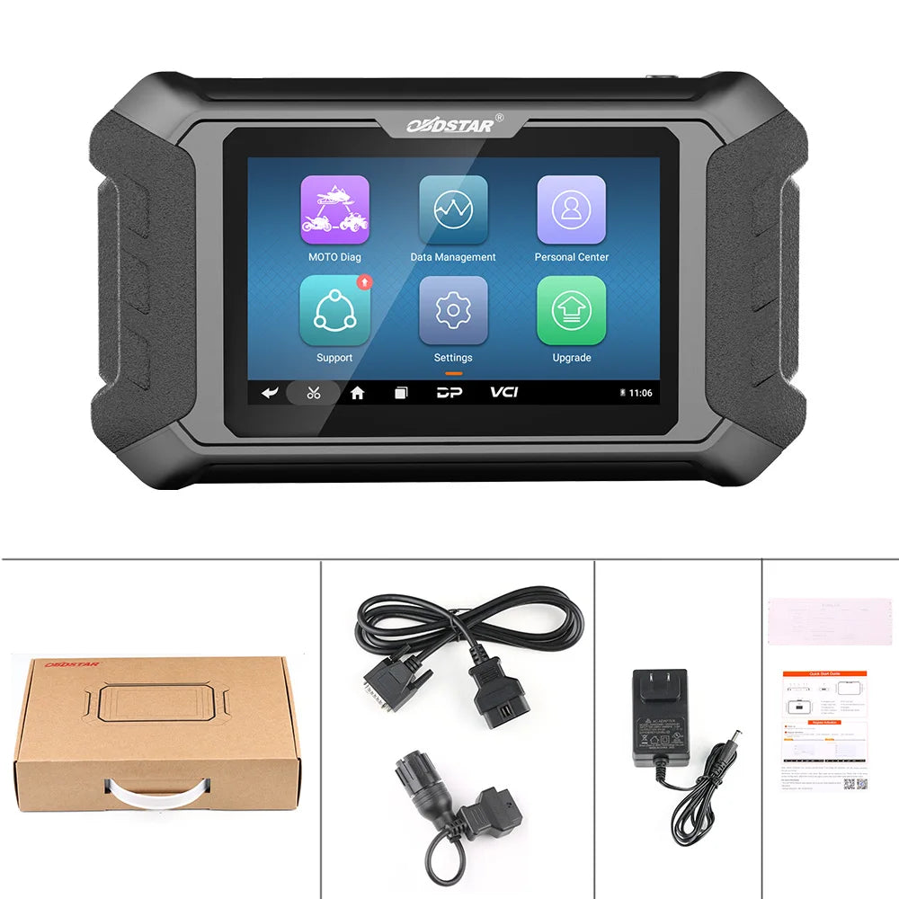 OBDSTAR iScan Motorcycle Diagnostic Scanner | Full System Diagnosis & Key Programming for Harley, BMW, Ducati, KTM, Honda, Yamaha & More