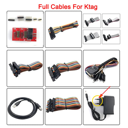 EU Version ECU Programming & Tuning Tool – Kess V2 V5.017 / KTAG V7.020 Red PCB | Car & Truck Master BDM Software