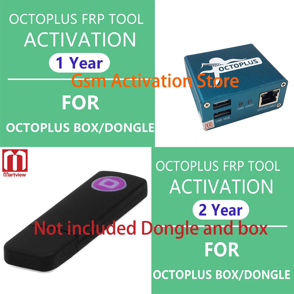 Octoplus Box/Dongle Renew Octoplus tool Octoplus FRP Tool New and renew 1Year /2 Year Activation for Octoplus Box/Dongle