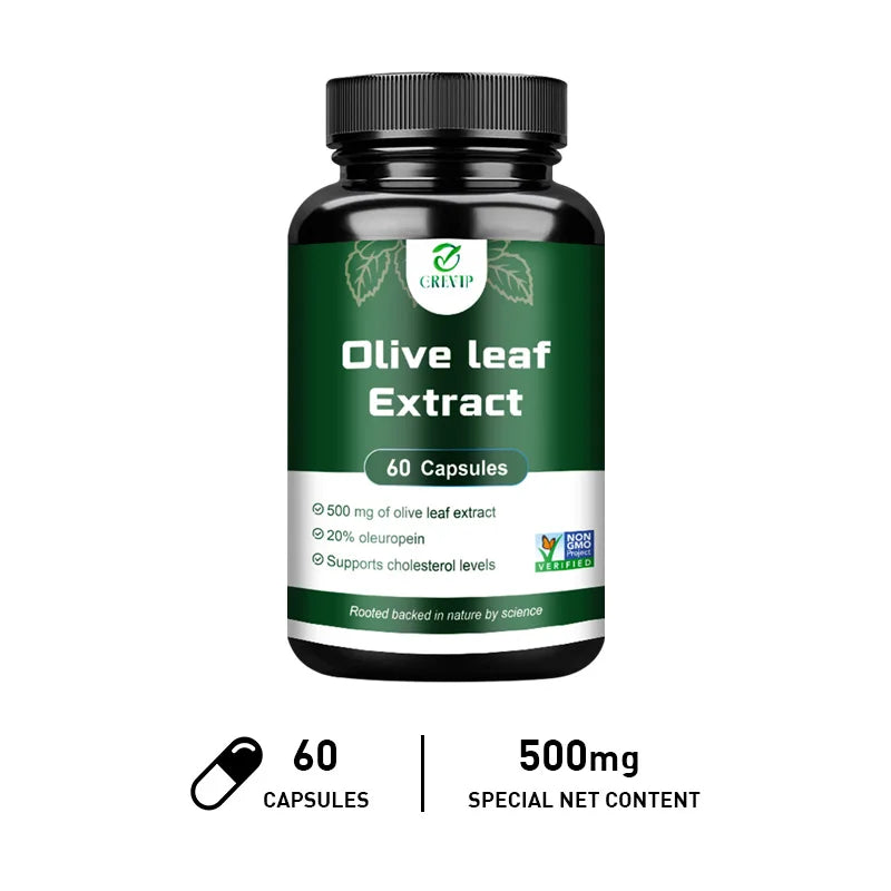 ✨ Olive Leaf Extract – Supports Heart & Immune System Health