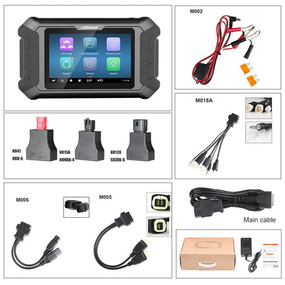 OBDSTAR iScan Motorcycle Diagnostic Scanner | Full System Diagnosis & Key Programming for Harley, BMW, Ducati, KTM, Honda, Yamaha & More
