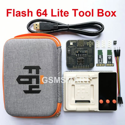 100% original F64 Easy JTAG Box Flash 64 Lite Tool Box For eMMC ISP UFS jtag Adapter