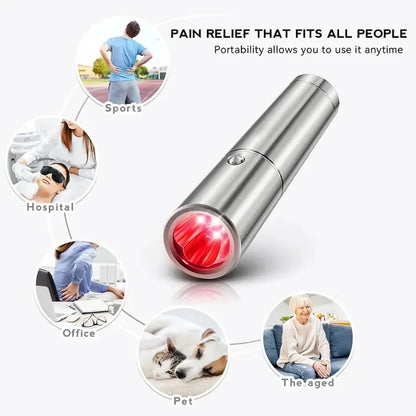 Cold Laser Therapy Device – 5 Wavelength Near Infrared 940nm, Relieves Pain, Reduces Inflammation & Supports Skin Health