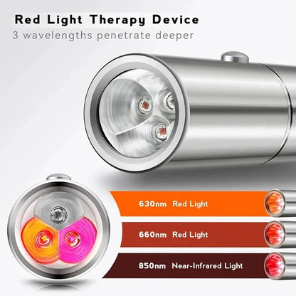 Cold Laser Therapy Device – 5 Wavelength Near Infrared 940nm, Relieves Pain, Reduces Inflammation & Supports Skin Health