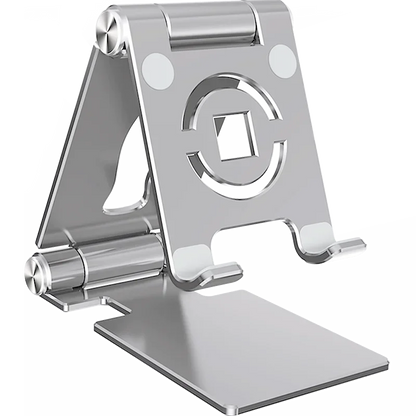 360° Rotation Tablet Stand for iPad, Adjustable Foldable Tablet Holder,Aluminum Phone Stand Compatible with iPad Pro/ Air/ Mini