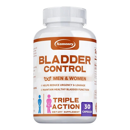 Bladder Control Supplement – Reduces Urinary Frequency & Urgency, Supports Healthy Urination
